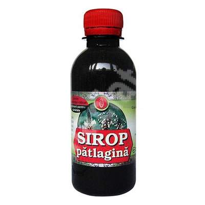 Sirop de patlagina, 200 ml, Manicos