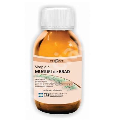 Sirop din muguri de brad, 150 ml, Tis