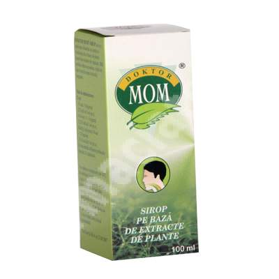 Sirop pe baza de extracte de plante Doktor Mom, 100 ml, Ranbaxy