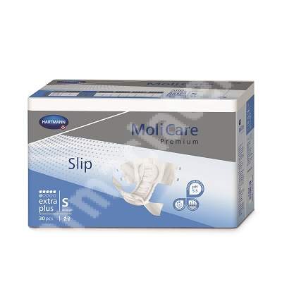 Slip tip scutec pentru incontinenta Extra Plus Molicare Premium S (169448), 30 bucati, Hartmann