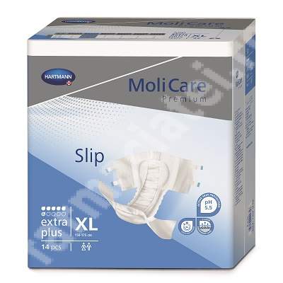 Slip tip scutec pentru incontinenta Extra Plus XL MoliCare Premium, 14 bucati, Hartmann