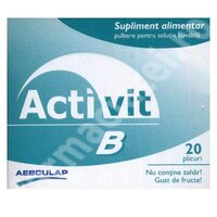 Activit B, 20 plicuri, Aesculap