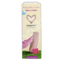 Bandaj elastic cu clema, 15 cm x 4.5 m, EasyCare