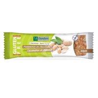 Baton fara gluten din musli cu alune prajite si ciocolata, 30 g, Damhert