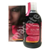 Colagen si acid hialuronic cu aroma de mango si pepene galben Beautin Colagen, 500 ml, MyElements
