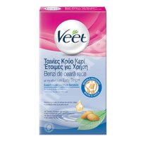 Benzi depilatoare pentru bikini si axila piele normala, 16 bucati, Veet