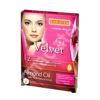 Benzi depilatoare pentru fata cu ulei de migdale Velvet, 12 bucati, Karaver