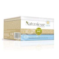 Betisoare igienice din bumbac Organic pentru bebe, 56 bucati, Naturalesse