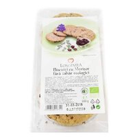 Biscuiti eco fara zahar cu merisor, 160 g, Longevita