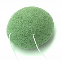 Burete de fata din fibre naturale Konjac esenta ceai verde, 1 bucata, Belmar Enterprises