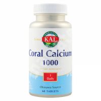 Calciu Coral 1000 Kal, 60 tablete, Secom