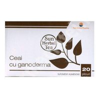 Ceai cu ganoderma, 20 plicuri, Sun Wave Pharma