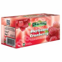 Ceai de merisoare, 20 plicuri, Vedda