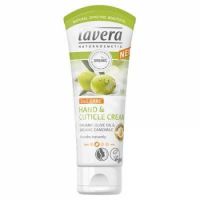 Crema 2 in 1 pentru maini si cuticule cu ulei de masline bio, 75 ml, Lavera