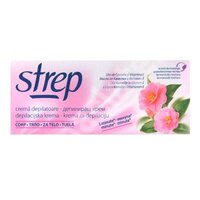 Crema depilatoare in 3 minute pentru corp cu ulei de Camelie si Vitamina E, 100 ml, Strep