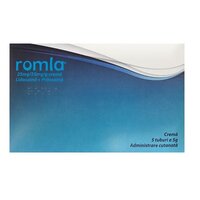 Crema anestezica cu lidocaina si prilocaina Romla, 25mg/25mg/g, 5 tuburi x 5 g, Elantis Farma