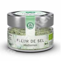 Flori de sare Bio de Mlastina Egeeana cu ierburi mediteraneene, 80 g, Lebensbaum