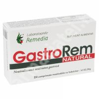 Gastro Rem Natural, 24 capsule, Remedia