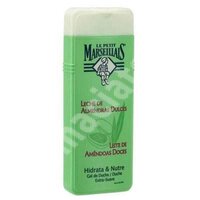 Gel de dus hidratant cu lapte de migdale dulci, 400 ml, Le Petit Marseillais