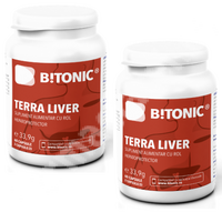 Hepatoprotector cu anghinare, colina si turmeric Terra Liver Bitonic, 60 + 60 capsule, Lifecare