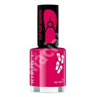 Lac de unghii 60 Seconds Shine Flip Flop 312 Be Red-Y, 8 ml, Rimmel London