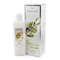 Lapte de corp parfumat cu ulei de masline Donna Verde, 200 ml, Herbagen