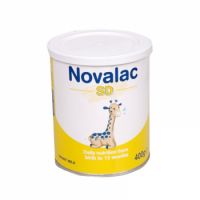 Lapte praf formula SD, Gr. +6 luni, 400 g, Novalac