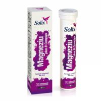 Magneziu + B Complex Solix, 20 comprimate effervescente,, Health Advisors