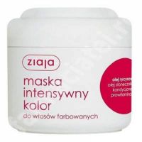Masca cu ulei de ricin pentru par vopsit, 200 ml, Ziaja