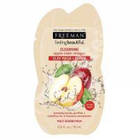 Masca multifunctionala cu argila si otet din cidru de mere, 15 ml, Freeman