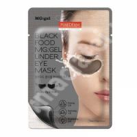 Masca tip gel pentru zona ochilor Black Food, 7 g, Purederm