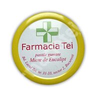 Pastile gumate cu miere de eucalipt, 50 g, Diomsana