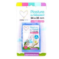 Plasturi pentru calcaie cu hidrocoloid gel 54*35 mm, 5 bucati, EasyCare