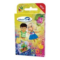 Plasturi pentru copii tattoo, 10 bucati, Medrull