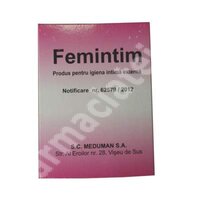 Pulbere pentru igiena intima Femintim, 24 plicuri, Meduman