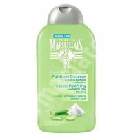 Sampon delicat purificator cu argila alba si aloe vera, 250 ml, Le Petit Marseillais