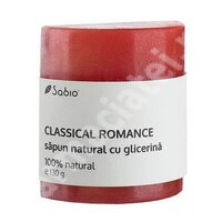 Sapun natural cu glicerina Classical Romance, 130 g, Sabio