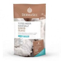 Sare de baie de la marea moarta cu ulei cocos exotic, 400 g, DermaSel