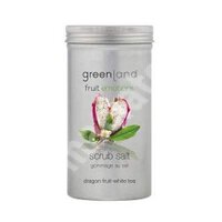 Sare exfolianta cu fructul dragonului si ceai alb, 400 g, Greenland