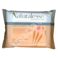 Servetele demachiante cu proteine din grau hidrolizate, acid lactic si panthenol, 20 bucati, Naturalesse