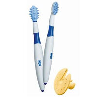 Set perii masaj gingii, 2 buc + inel protectie 256.205, Nuk