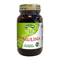 Spirulina ecologica, 180 comprimate, NaturGreen