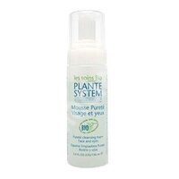 Spuma Bio de curatare cu extract de babassu, apa din caise si piersici Purete, 150 ml, Plante System