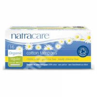 Tampoane interne Organice cu aplicator Regular, 16 bucati, Natracare