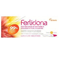Test urinar de determinare a ovulatiei intr-un singur pas, Ferlidona, 7 teste, Actavis