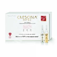 Tratament complet de crestere si combatere a caderii parului Crescina HFSC 200 Man, 10 + 10 fiole, Labo