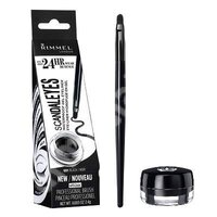 Tus pentru pleoape Scandal Eyes Gel Eyeliner 001 Black, 2.4 g, Rimmel London