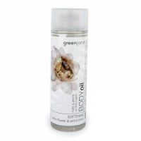 Ulei de corp organic pentru catifelare cu bumbac si lotus alb Pure&White, 150 ml, Greenland