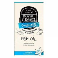 Ulei de peste Omega 3 Royal Green, 60 capsule, Frenchtop