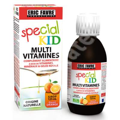 Special Kid Multivitamine sirop, 125 ml, Laboratoarele Eric Favre Paris